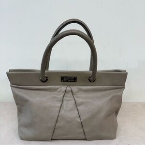 Marc by Marc Jacobs Grey Leather Marchive Tote Bag